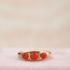 Triple cranberry ring