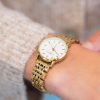 Rond horloge met schakels & witte wijzerplaat - Image 3