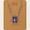 Mystic ketting met paarse bedel - Image 5