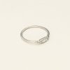 Universe minimalistische ring met steen - Image 3