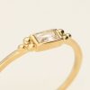 Universe minimalistische ring met steen - Image 4