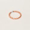 Gedraaide ring met oranje - Image 3