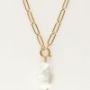 Schakelketting met glazen imitatieparel - Image 4