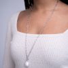 Schakelketting met glazen imitatieparel - Image 6