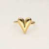 Minimalistische ring met statement hartje - Image 2