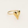 Minimalistische ring met statement hartje - Image 5