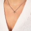Sunrocks paarse koord ketting met cupido hartje - Image 2