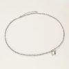 Sunrocks paarse koord ketting met cupido hartje - Image 3