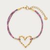 Sunrocks touw armbandje open hart - Image 3