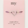 Sunrocks touw armbandje open hart - Image 6