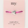 Sunrocks touw armbandje hart - Image 6